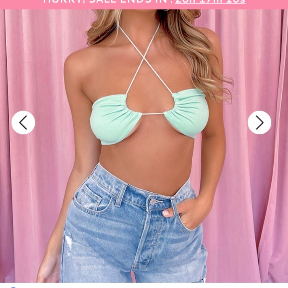 Mint crop halter small